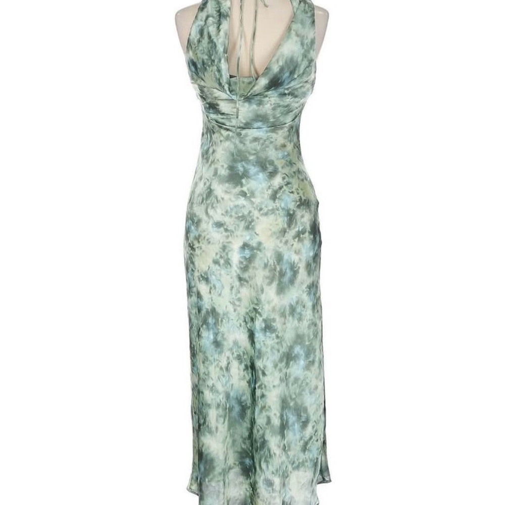 Zara Long Satin Dress - Picture 2 of 4